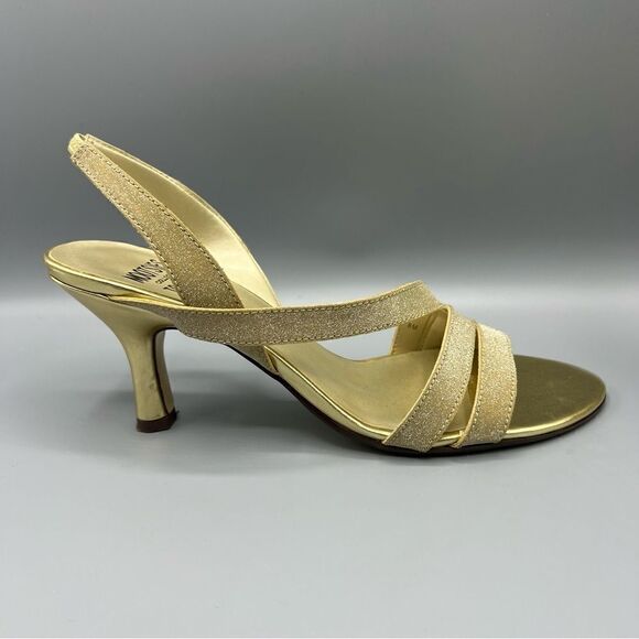 Mortises Tootsies Collection Shimmer Gold Sandals - Picture 7 of 7